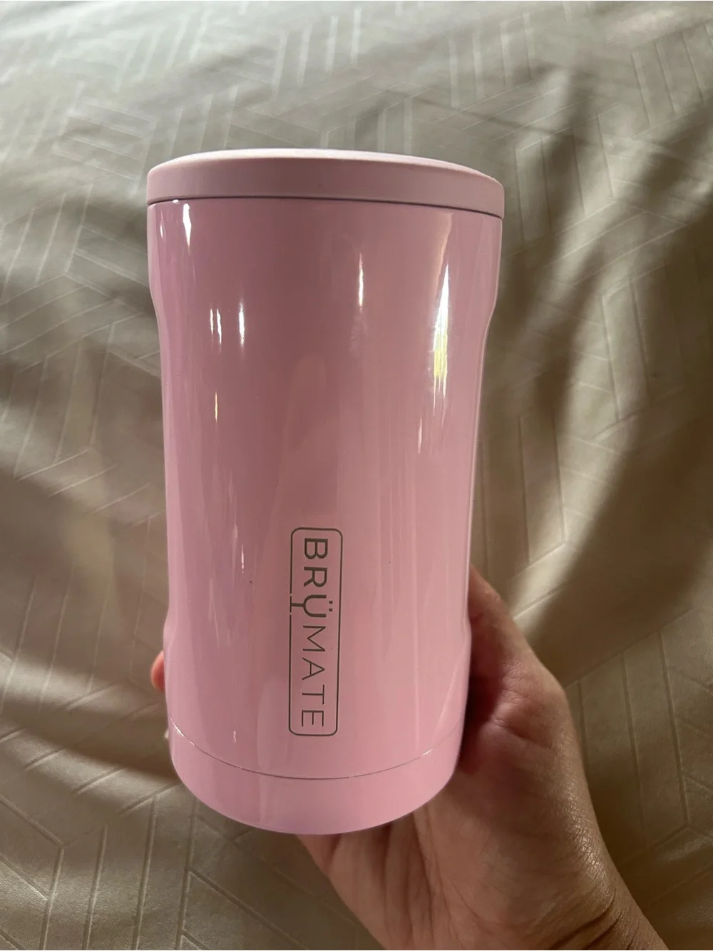 BrüMate Pink Insulated Drink Tumbler - Double-Wall Temperature Retention
